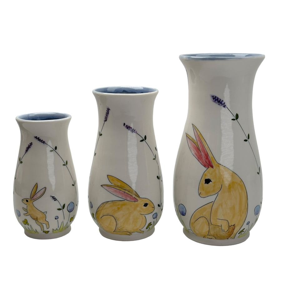 Bunnies - Vase - Medium