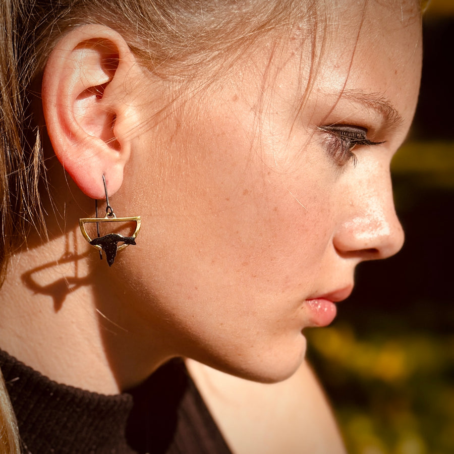 Blackbird Sunset Earrings