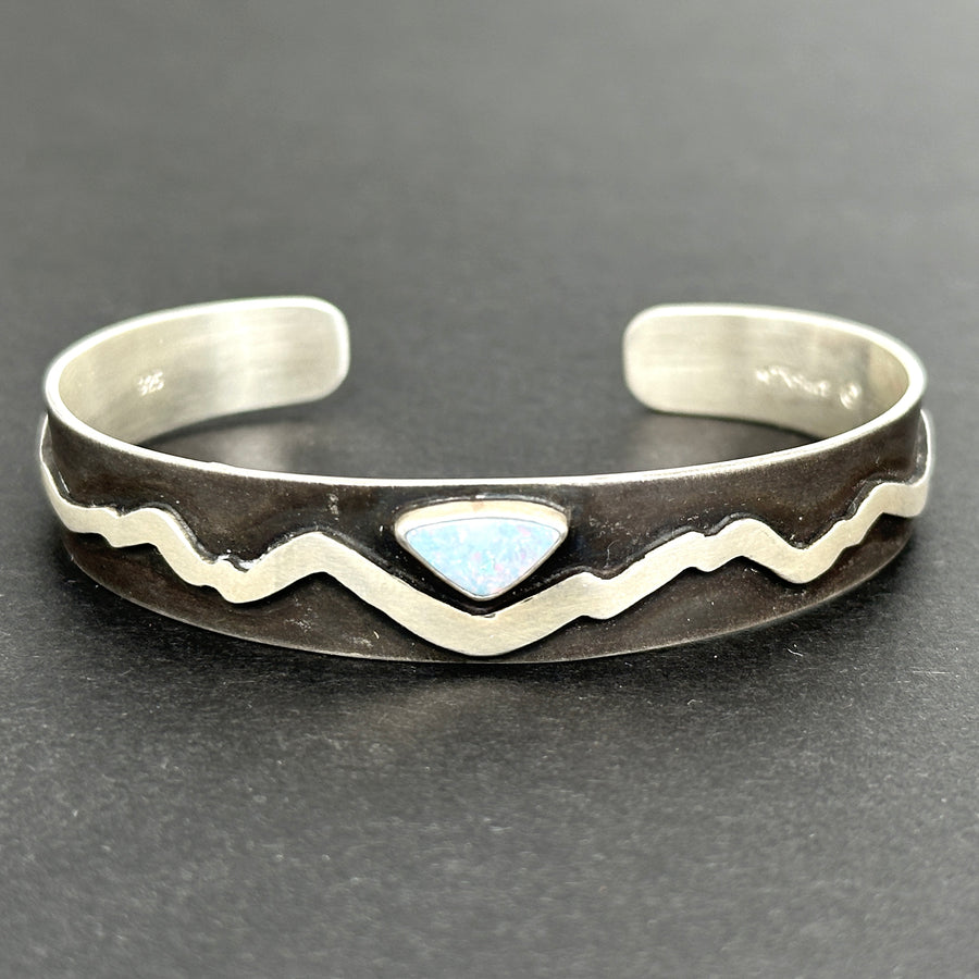 Mountain Bracelet with Opal B34