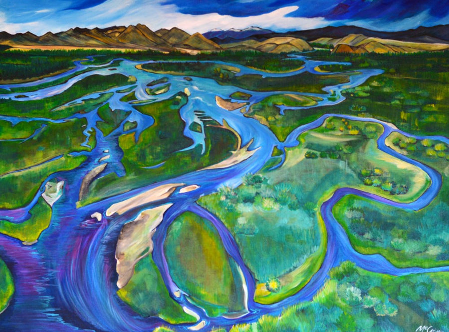 Confluence/Headwaters State Park - Original Painting