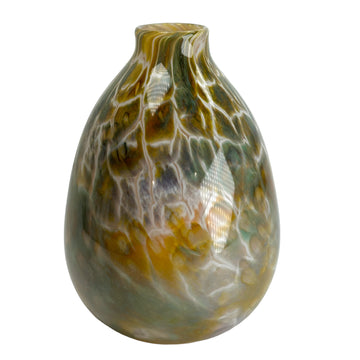 Sandy Crackle Vase #209