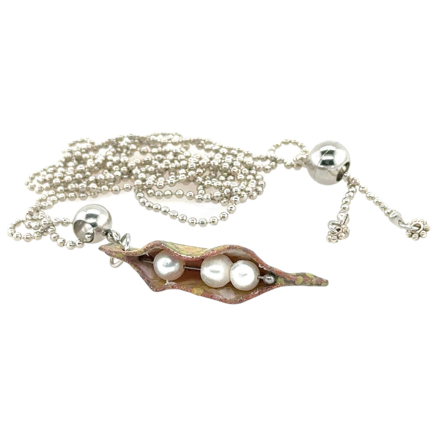 Freshwater Pearls - Necklace - Three Peas in a Pod