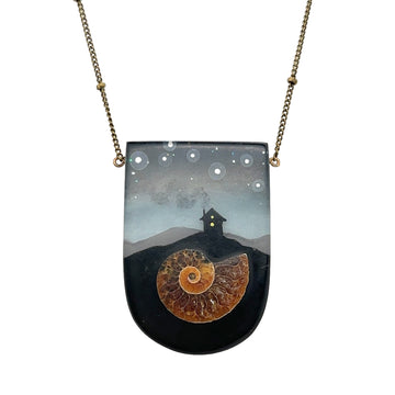 Necklace with Fossil - Forgotten Seas