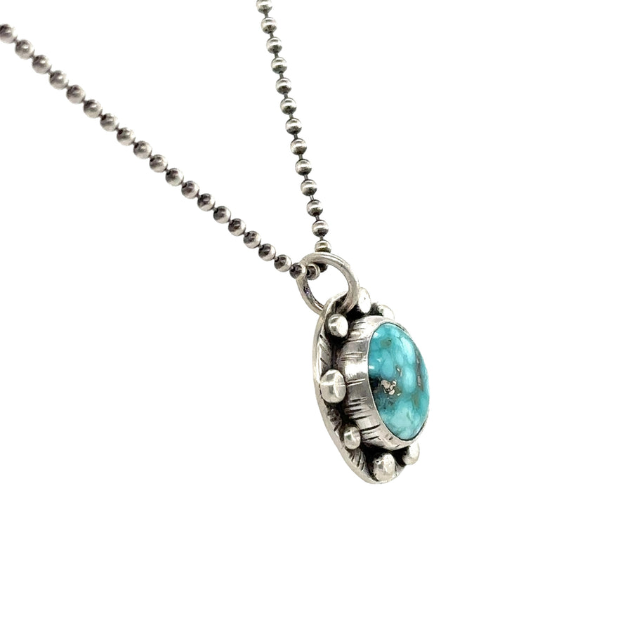 Necklace - White Water Turquoise