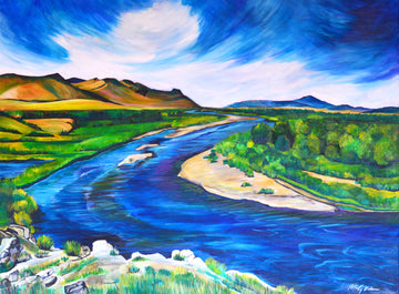 Jefferson River - Original Painting