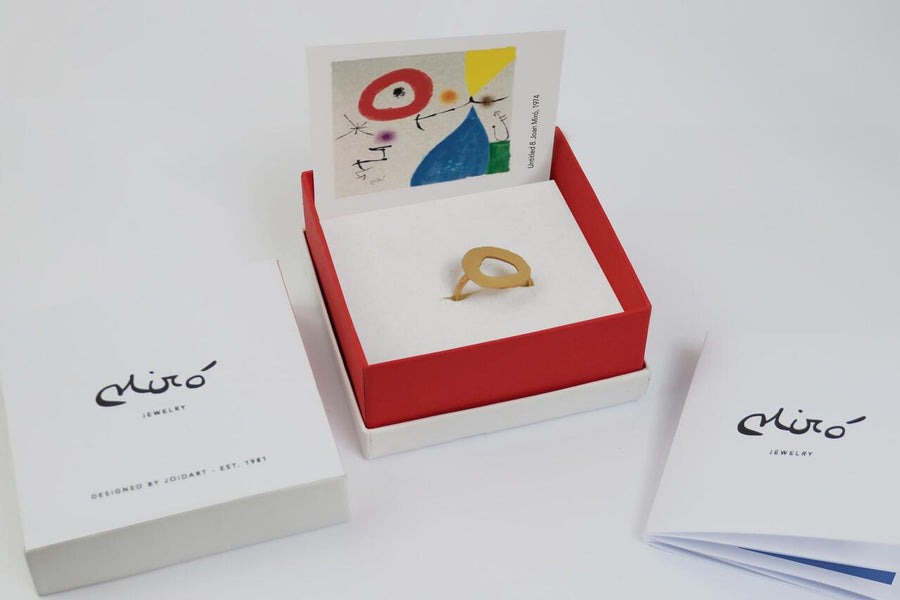 Miró Golden - Ring - Size 6.25