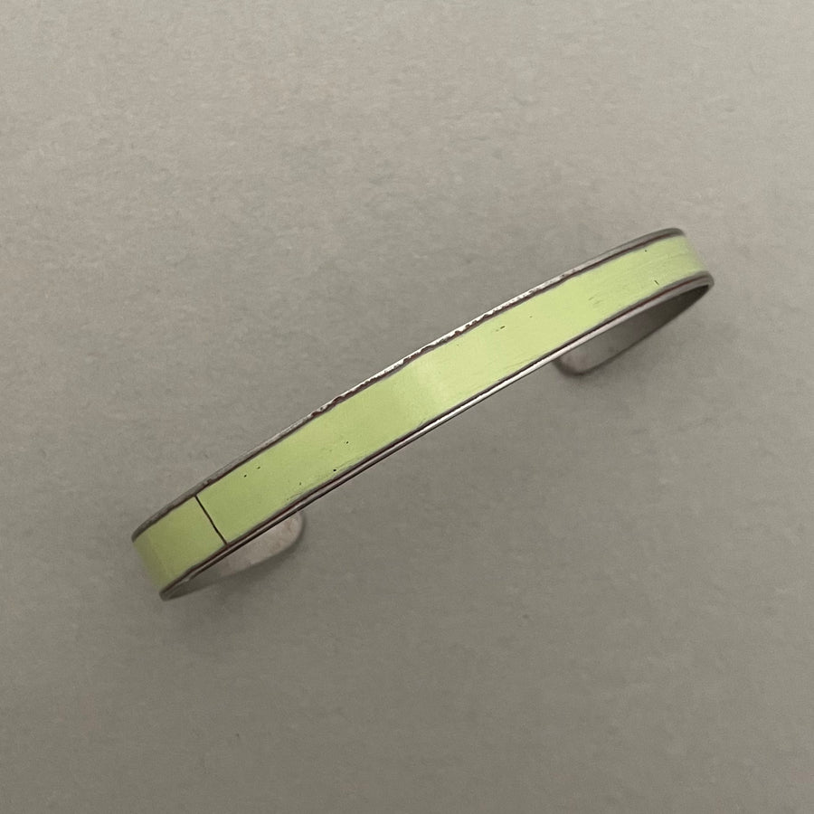 Small Cuff Bracelet - Light Green