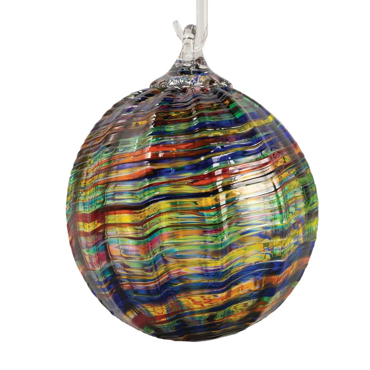 Rainbow Kaleidoscope Ornament