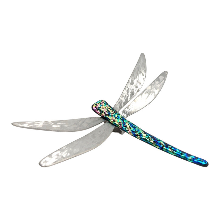 Dichroic Glass Dragonfly