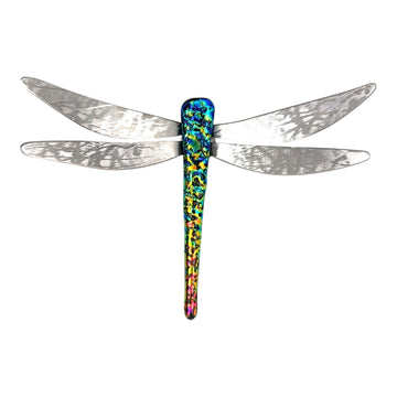 Dichroic Glass Dragonfly