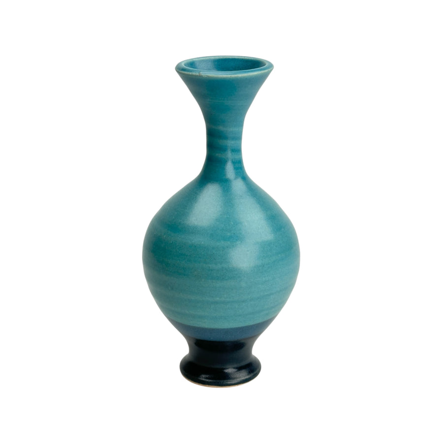 Bud Vase - Blue/Dark Blue