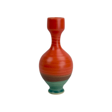 Bud Vase - Red/Green