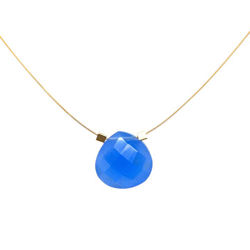 Blue Chalcedony Necklace