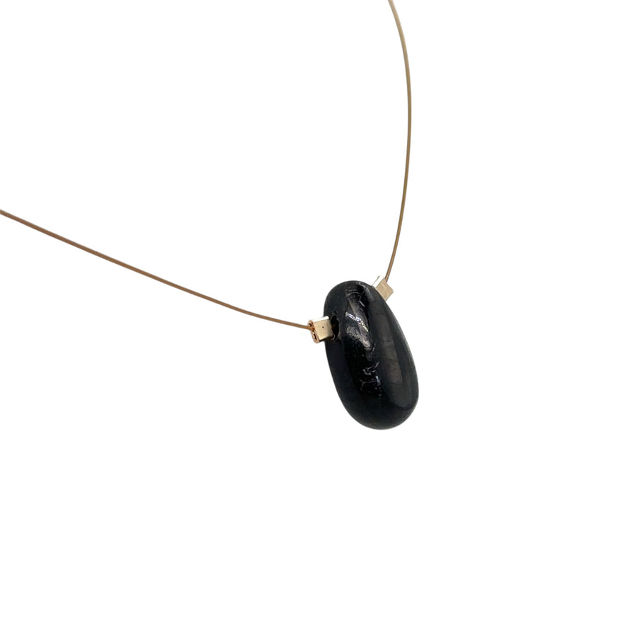 Black Moonstone Necklace