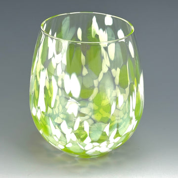 Hand Blown Stemless Glass - Small