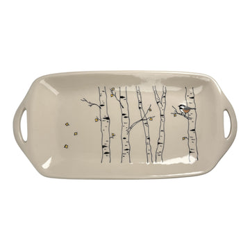 Serving Platter - Chickadee