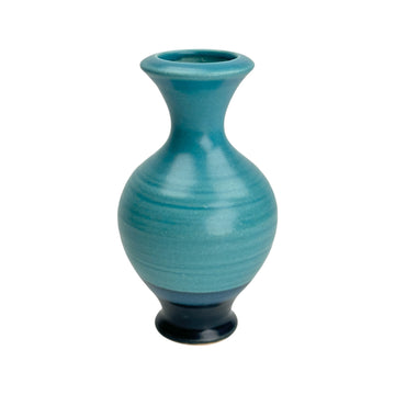 Bud Vase - Blue/Dark Blue