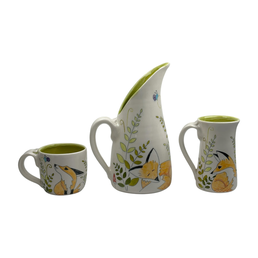 Fox and Fern - Pitcher - Large