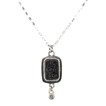 Necklace - Druzy - Diamond