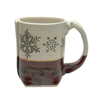 Snowflake Mug - Red