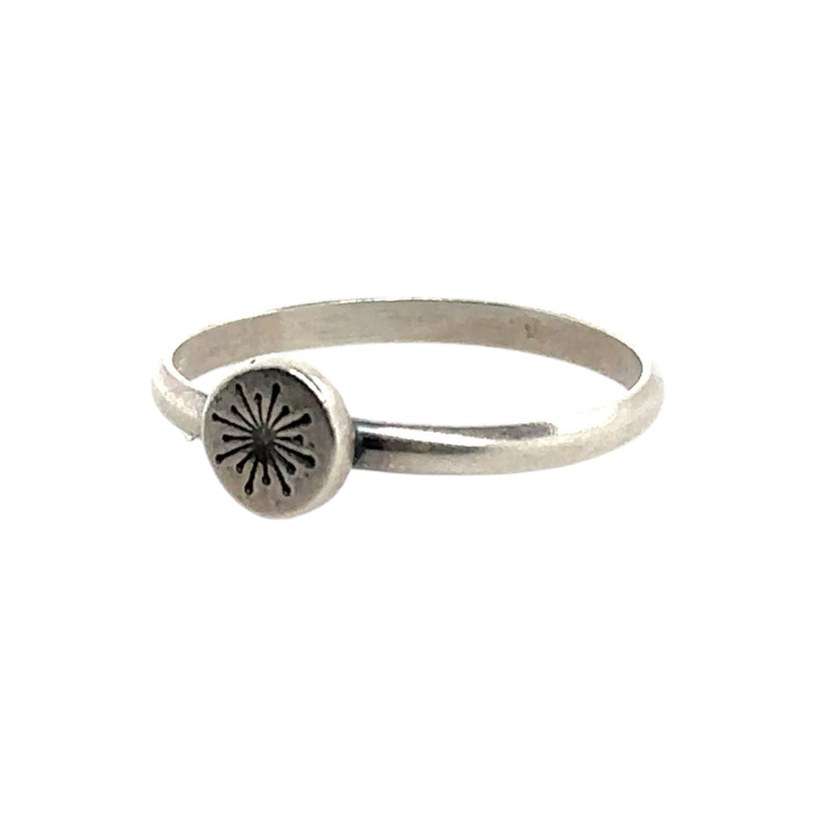 Ring - Starburst Band - Size 7.75