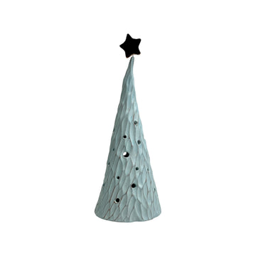 Holiday Luminary Tree - Light Blue - Medium