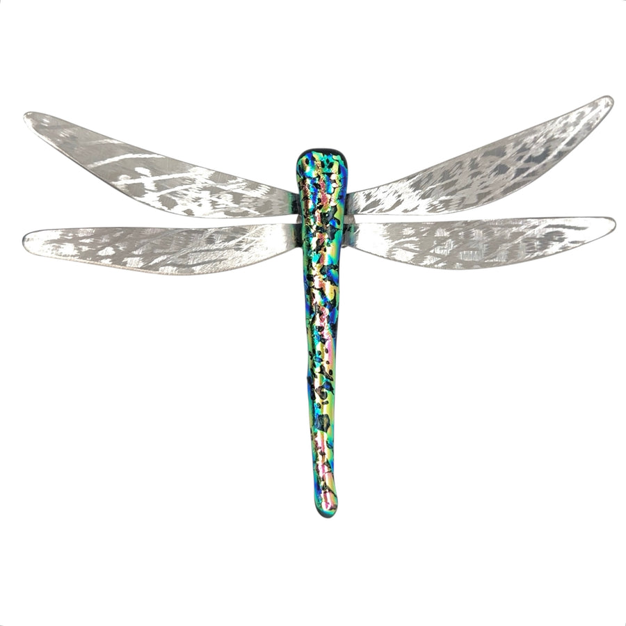 Dichroic Glass Dragonfly