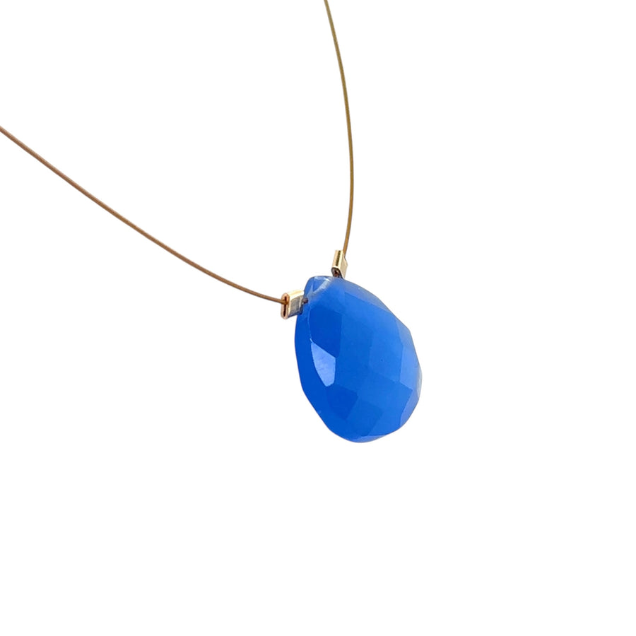 Blue Chalcedony Necklace