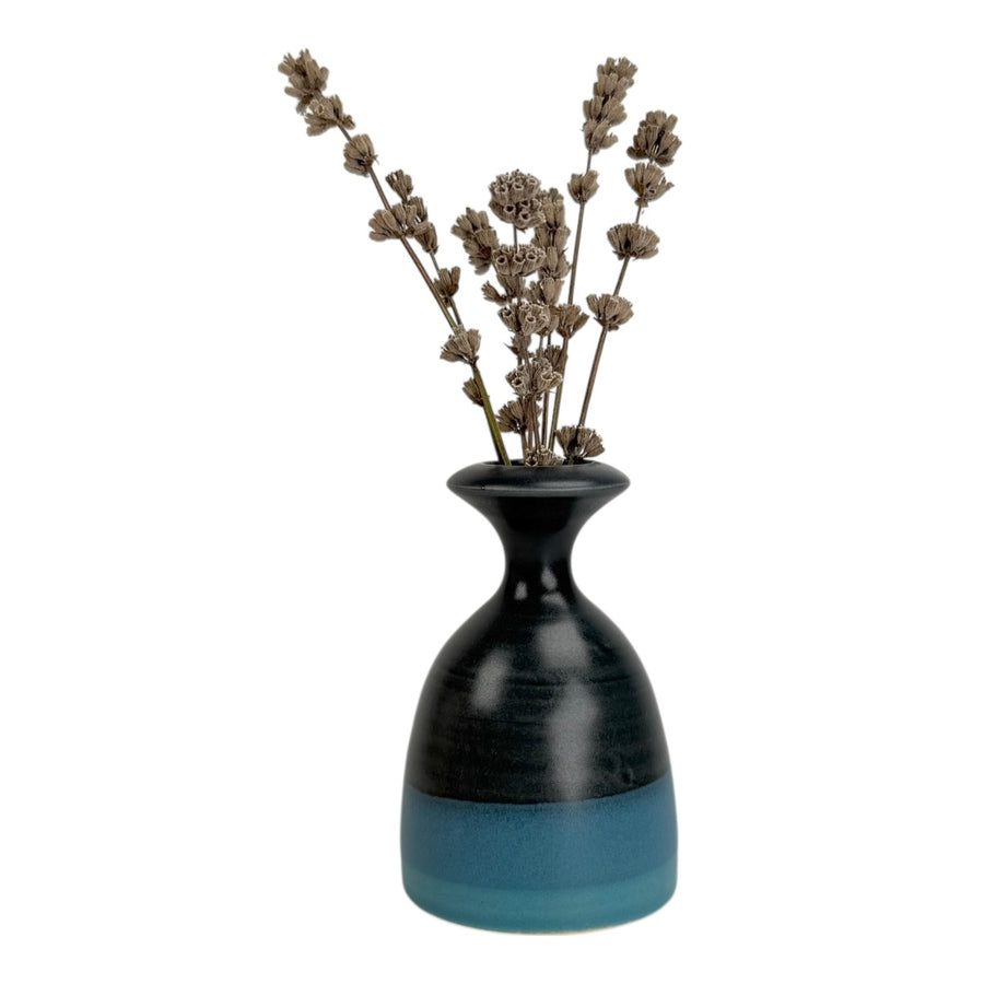 Bud Vase - Dark Blue/Turquoise