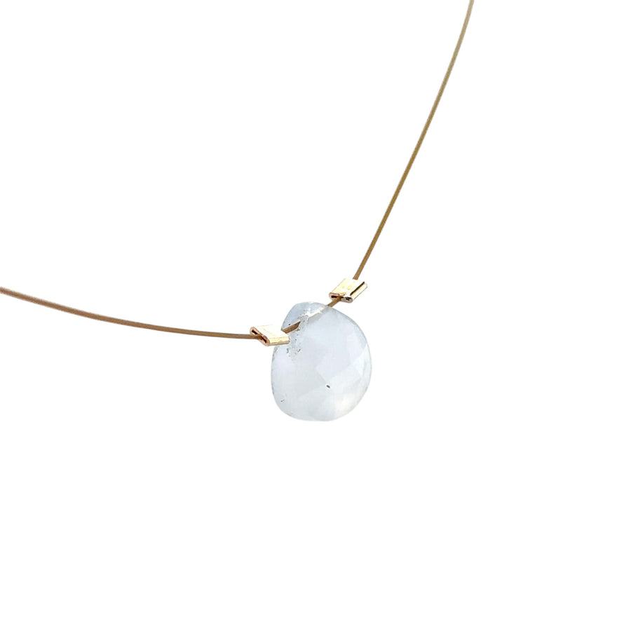 Blue Chalcedony Necklace