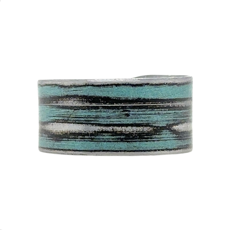 Ring - Blue with Black - Size 9