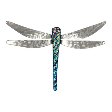 Dichroic Glass Dragonfly