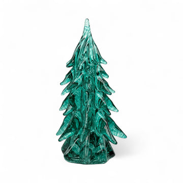 Large Glass Tree - Dark Emerald