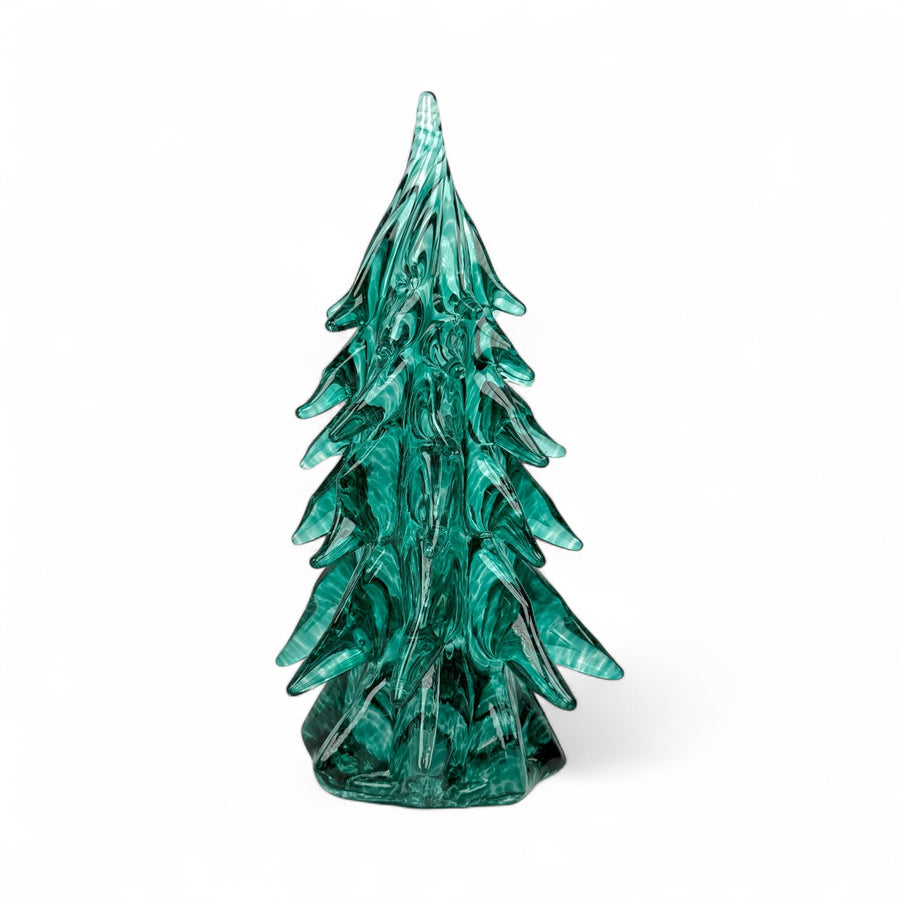 Large Glass Tree - Dark Emerald