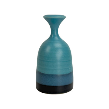 Bud Vase - Turquoise/Dark Blue