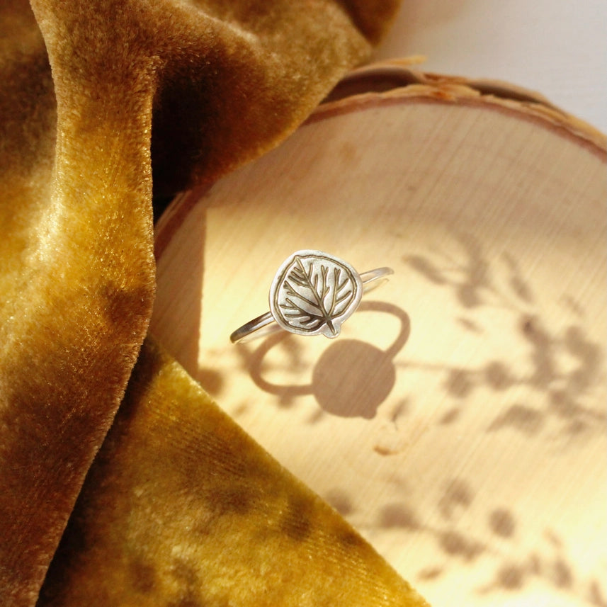 Aspen Leaf - Ring