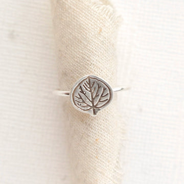 Aspen Leaf - Ring