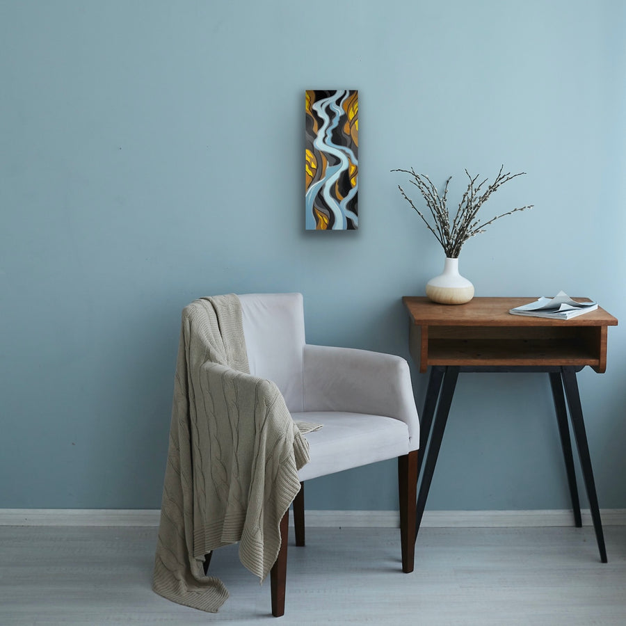 River Abstract #6 - Original Painting