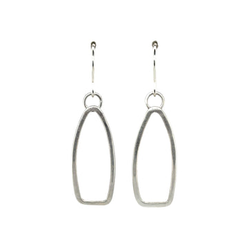 Earrings - Silver Stirrups