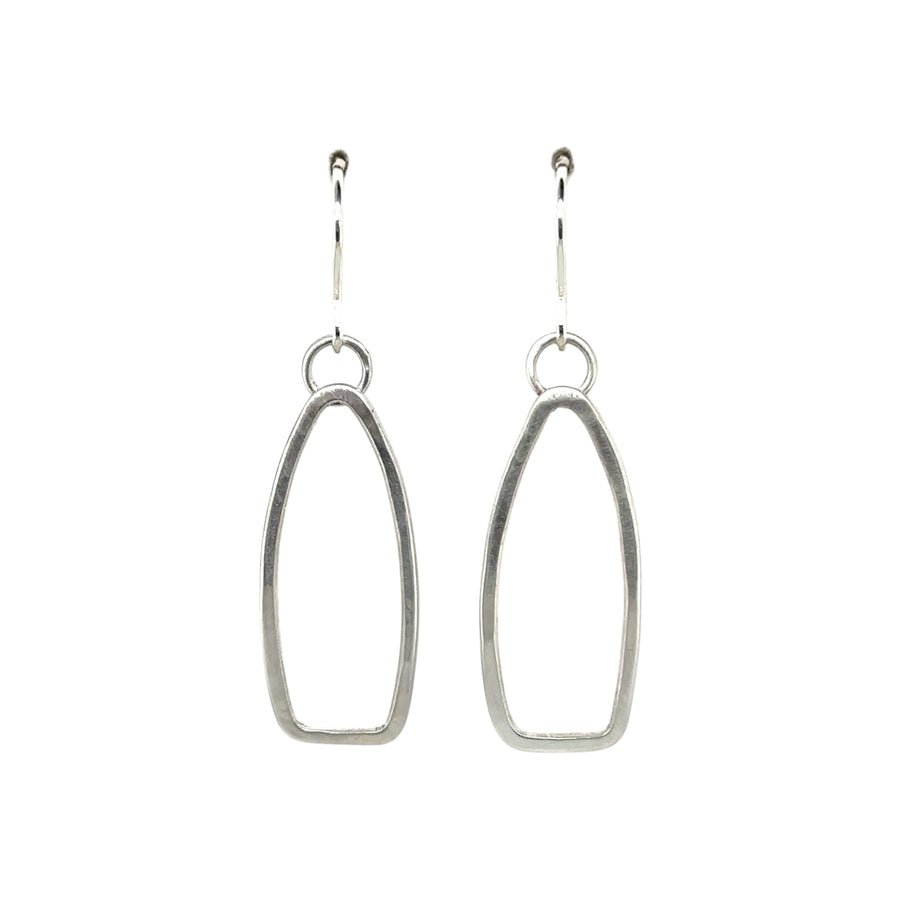 Earrings - Silver Stirrups