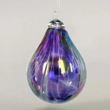 Amethyst Drape Raindrop Ornament