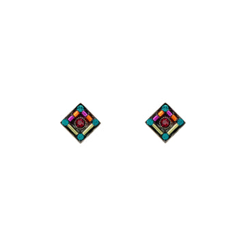 Earrings - Stud - Diamond Shape