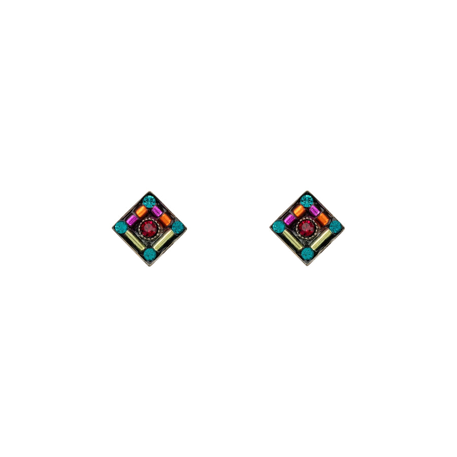 Earrings - Stud - Diamond Shape