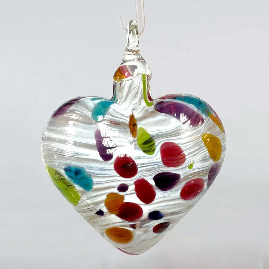 Confetti Heart Ornament