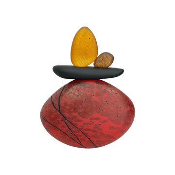 Red and Gold Cairn