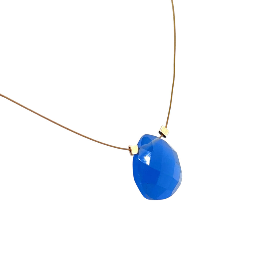 Blue Chalcedony Necklace