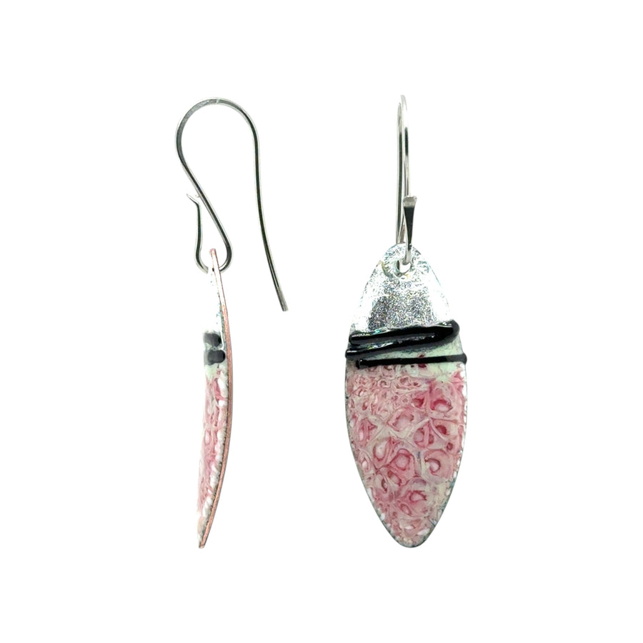 Enameled Earrings
