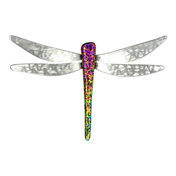 Dichroic Glass Dragonfly