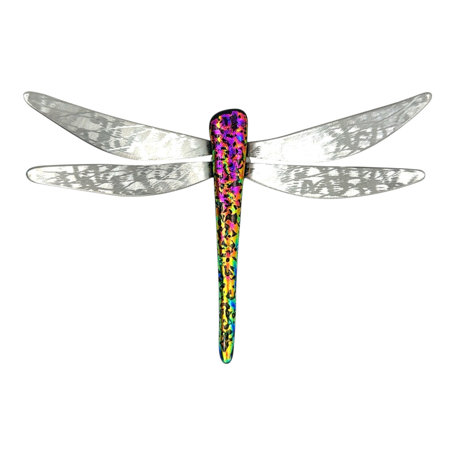 Dichroic Glass Dragonfly
