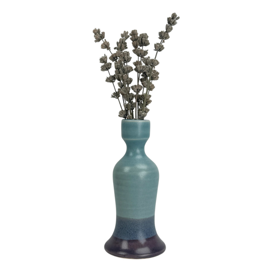 Bud Vase - Light Blue/Purple